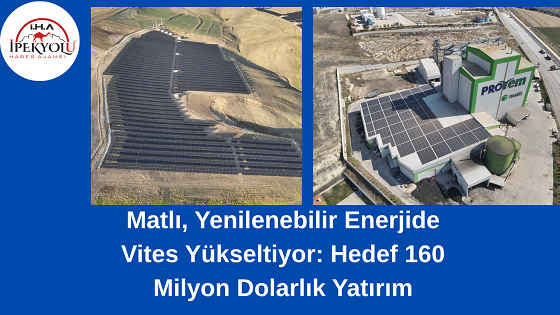 Matlı, Yenilenebilir Enerjide Vites Yükseltiyor: Hedef 160 Milyon Dolarlık Yatırım